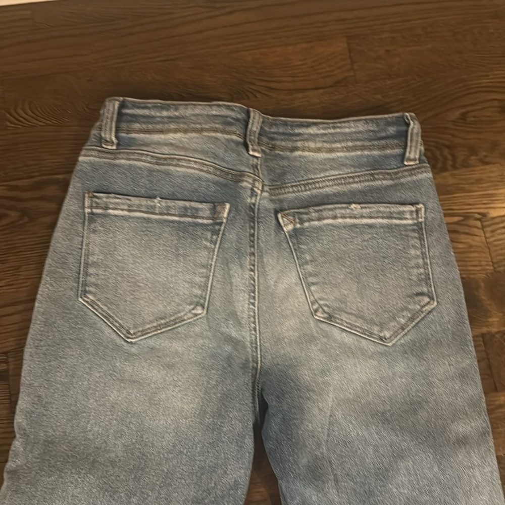 High Rise Utility Pocket Jeans - Picture 4 of 4